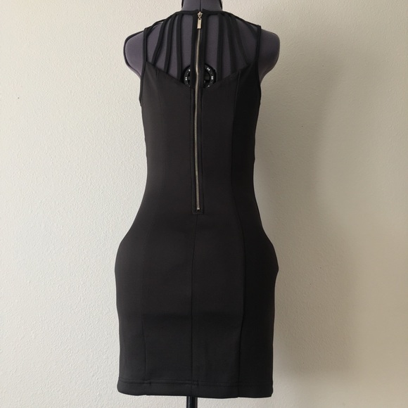 Edgy Cutout Mini Dress - Picture 5 of 10